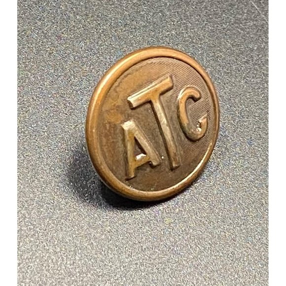 Vintage Air Transport Command Round Uniform Button - Picture 5 of 7
